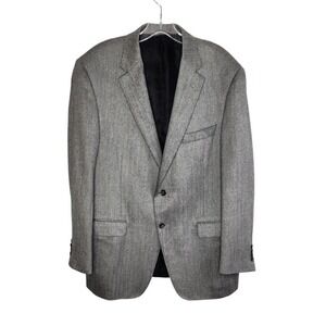 JP Tilford Samuelsohn Loro Piana 100% Worsted Cashmere SB Justin Sport Coat 44R